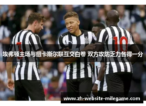 埃弗顿主场与纽卡斯尔联互交白卷 双方攻防乏力各得一分